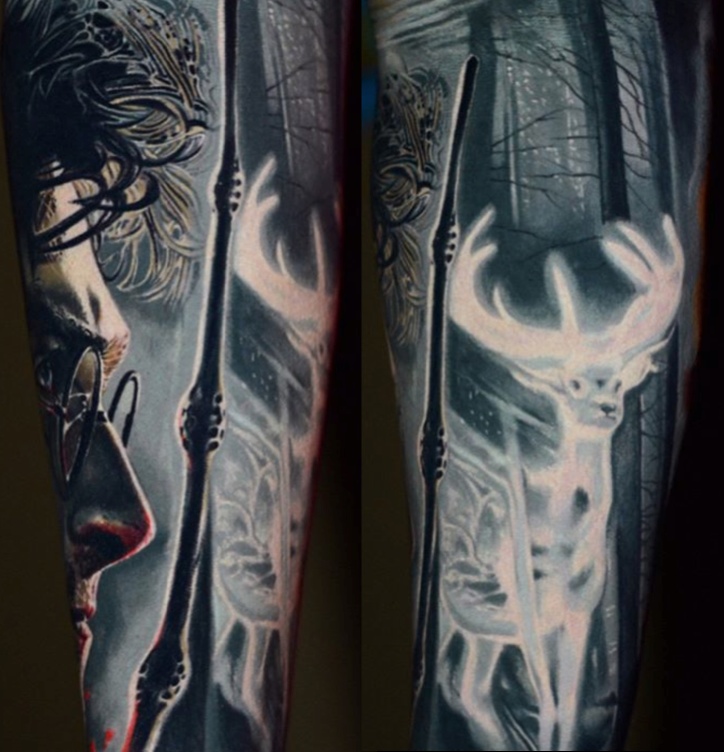 harry potter tattoo