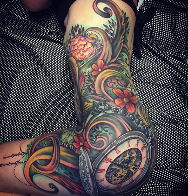 side panel tattoos
