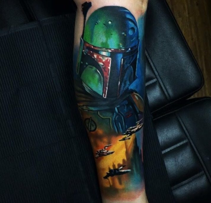 bobafett tattoo