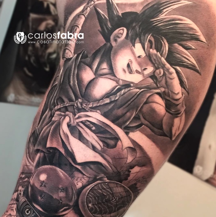 Dragon Ball Z Tattoo