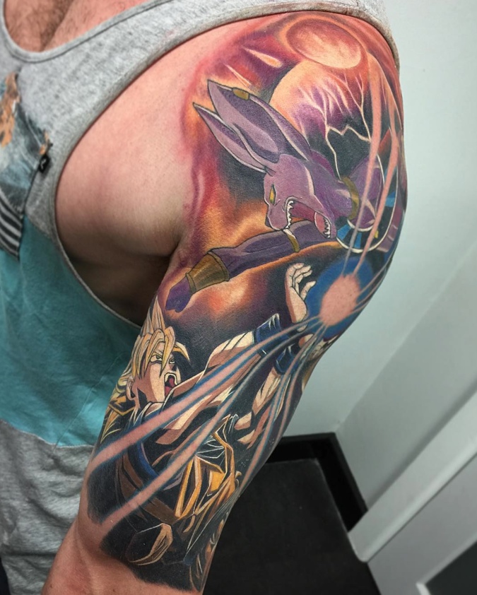 Dragon Ball Z Tattoo