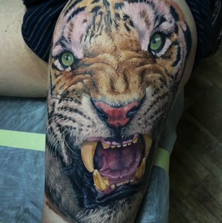 tiger tattoo