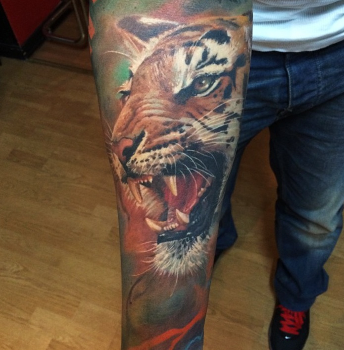 tiger tattoo