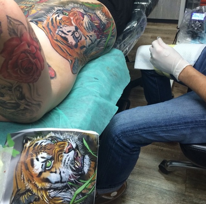 tiger tattoo