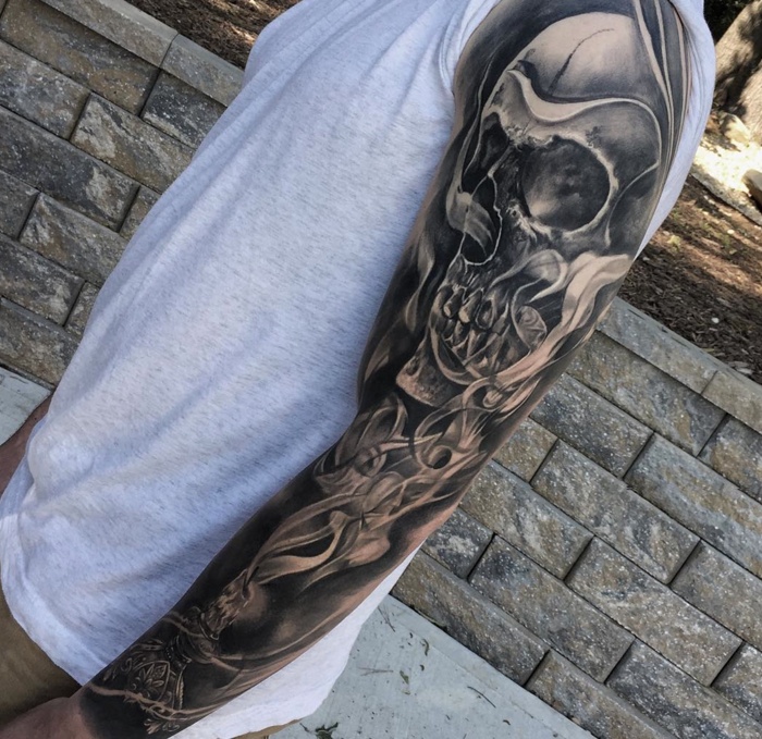 black and grey tattoos