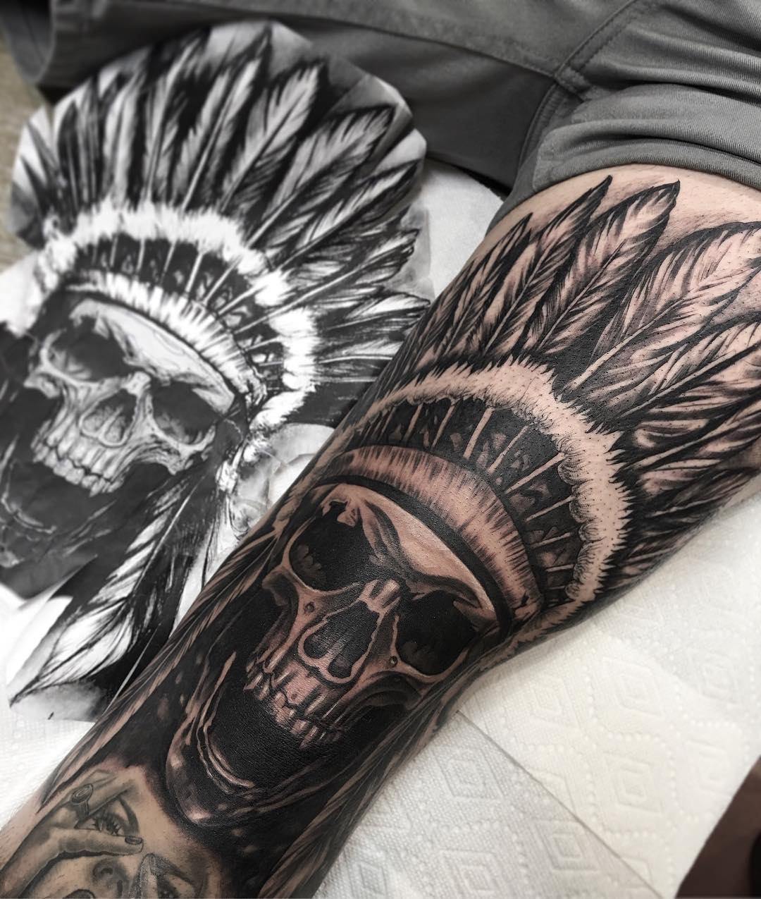 black and grey tattoos