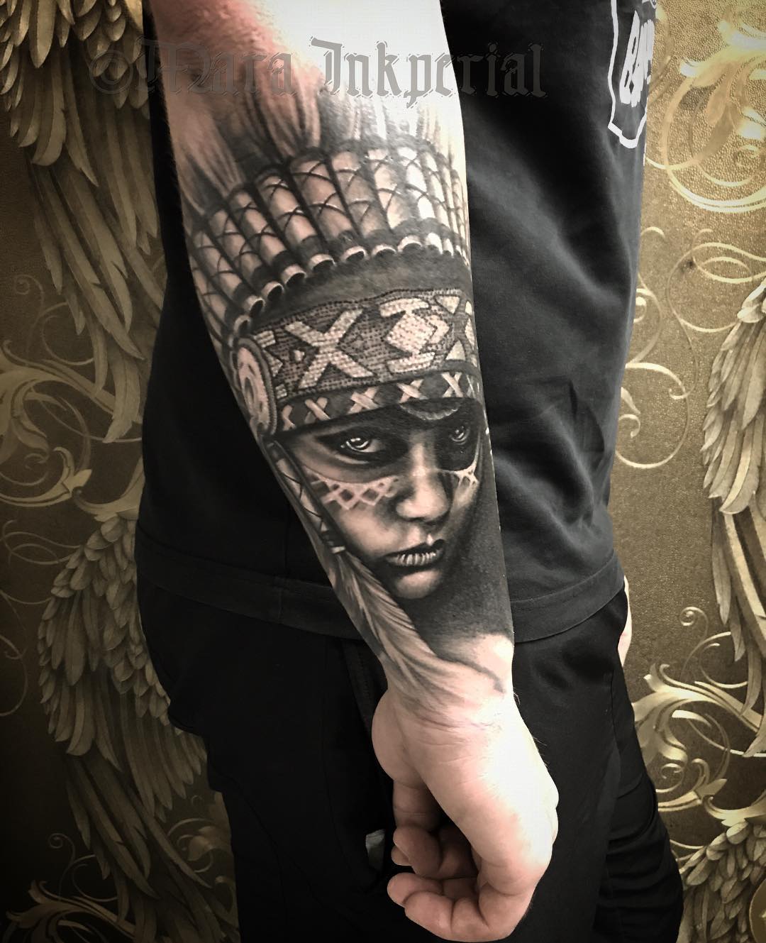 headdress tattoo