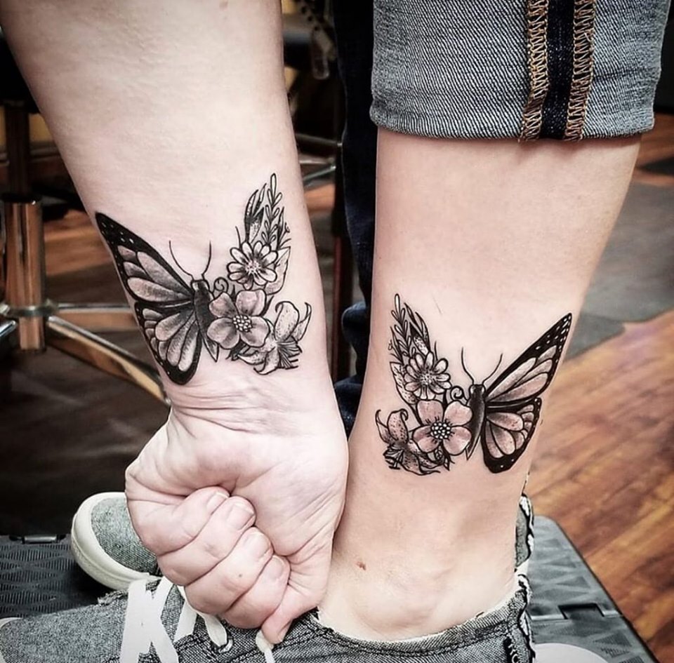 50 + Matching Tattoo Unique Designs for an Everlasting Friendship