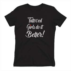 tattooed girls shirt