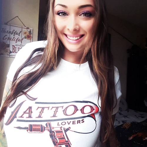 Tattoo Lovers White Shirt