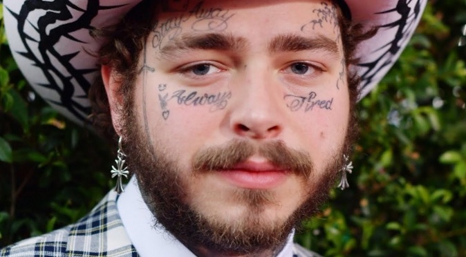 post malone face tattoos